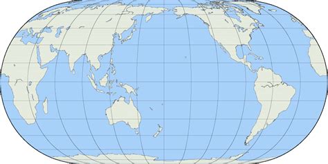 Amin Gitu Loh World Map Labeled Oceans