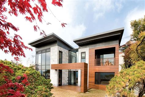 Story Home Designed By South Korean Architect Hahn Joh Houses Architecture Architecture