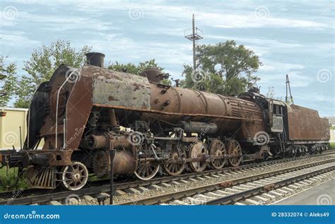 Rusty Steam Locomotive Stock Photography 28332074