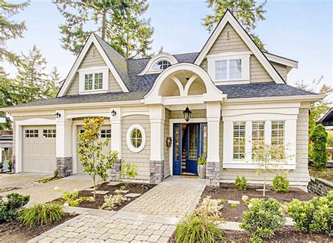 Small house floor plans are usually affordable to build and can have big curb appeal. Unique Cottage with Loads of Character - 23477JD ...