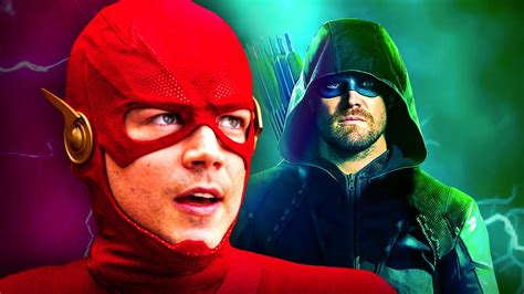 First Look At The Flashs Final Arrow Crossover Officially Released