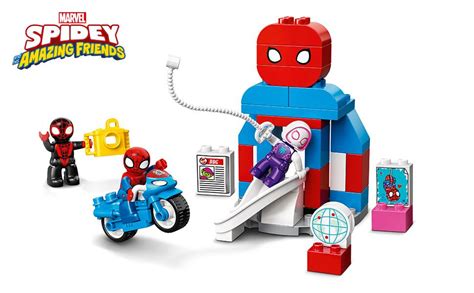 Lego Duplo Marvel Spider Man Headquarters 10940 Spidey And His Amazing