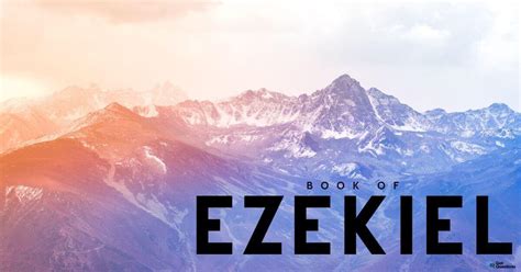 The tanakh includes only 24 books, while mainline protestant. Summary of the Book of Ezekiel - Bible Survey ...