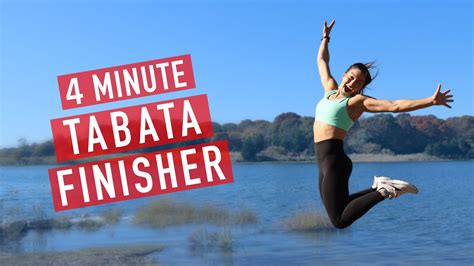 4 Minute Tabata Hiit Intense Workout Finisher Wcoachfitmomma