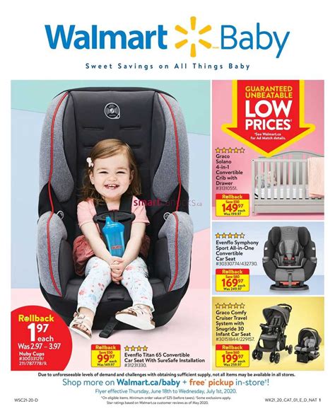 Walmart Baby Flyer June 18 To July 1