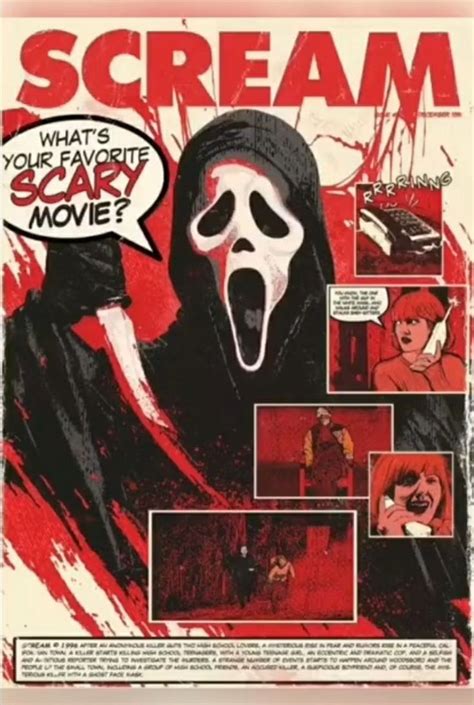 Scream Movie Poster Scream Movie Poster Horror Posters Movie Artwork