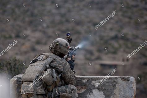 Us Soldier 2nd Platoon Bravo Company Editorial Stock Photo Stock