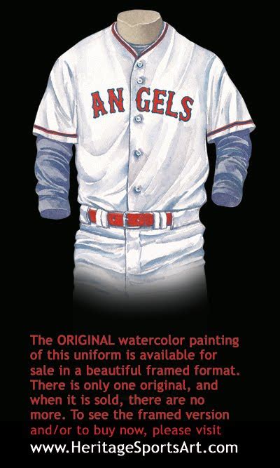 Los Angeles Angels Uniform And Team History Heritage Uniforms And
