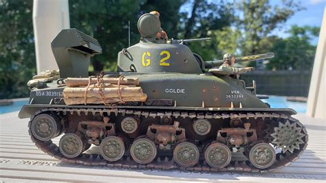 Gallery Pictures Revell Monogram M 4 Sherman Tank Plastic Model