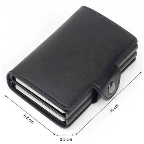 Automaticly Popup Double Aluminum Card Walletcase Vancham