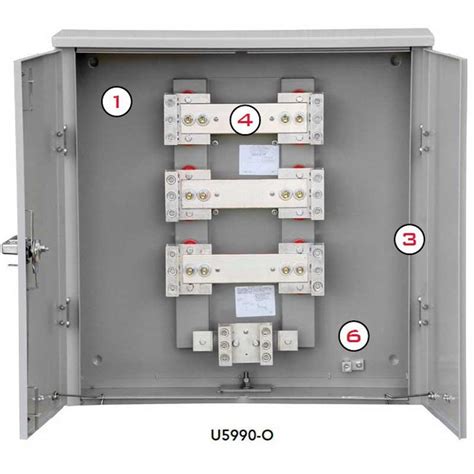 Milbank U5990 O Double Door Current Transformer Cabinet
