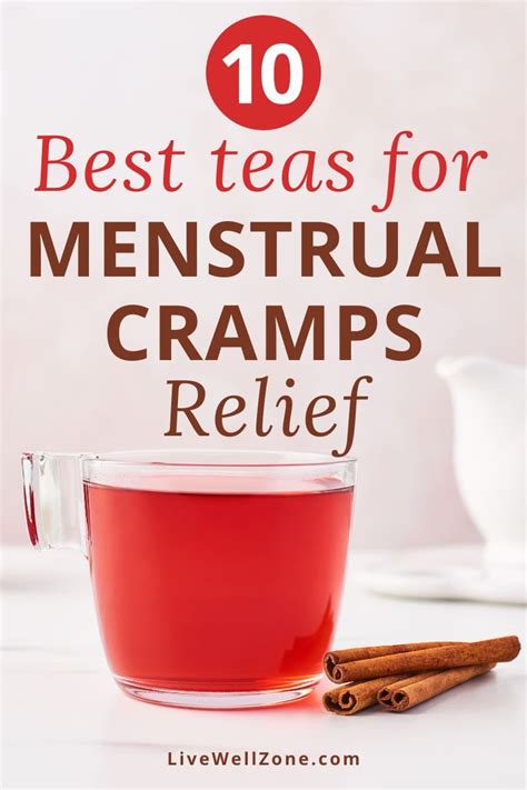 The Best Teas For Menstrual Cramps Relief Tea For Menstrual Cramps Cramps Relief Menstrual