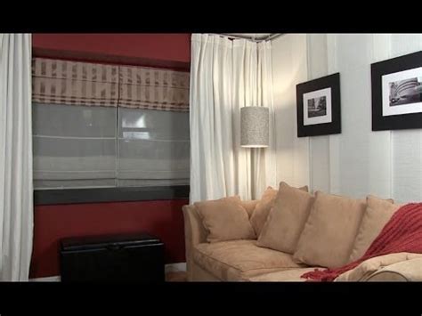 Another curtain room divider idea. How to install a hanging room divider: Ikea Kvartal or ...