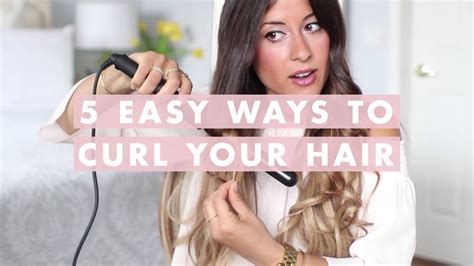 5 Easy Ways To Curl Your Hair Luxy Hair Youtube