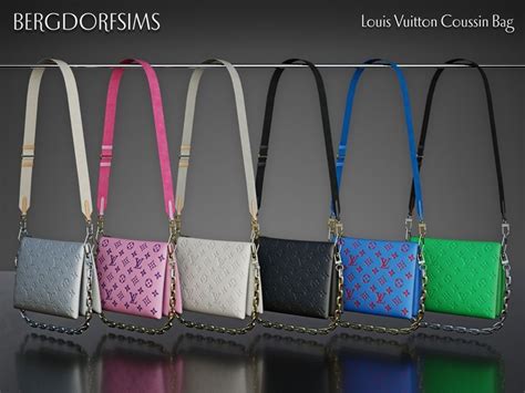 Louis Vuitton Coussin Bag Bergdorfverse On Patreon Sims 4