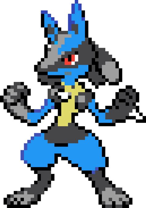 Pokemon pixel png collections download alot of images for pokemon pixel download free with high quality for designers. Lucario Pixel Art Png , Png Download - Pixel Art Pokemon ...