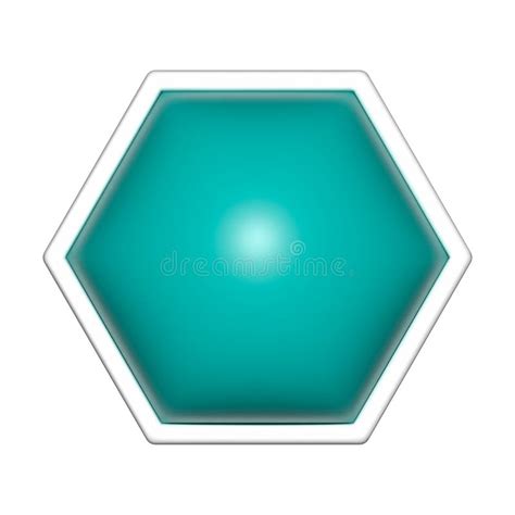 Hexagon 3d Shapes 3d Geometric Basic Simple Hexagon Shape Stock