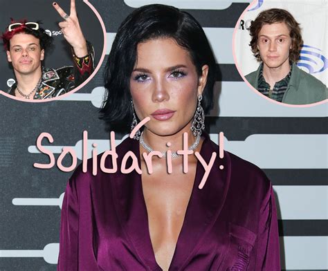 Halsey shares sweet birthday tribute to 'darling' boyfriend yungblud: Halsey & Ex-BF Yungblud Among Celebs Spotted Protesting ...