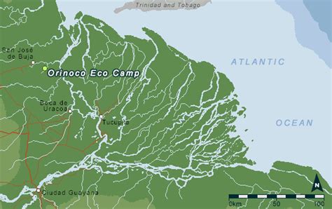 Orinoco River On Map