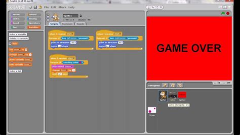 How to make an amazing scroller game! Scratch - Intro and Game Over Screens - YouTube