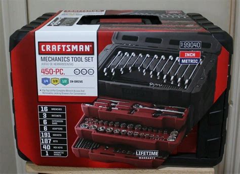 Craftsman 450 Piece Mechanics Tool Set Ebay