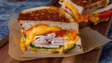 Spicy Grilled Cheese With Turkey Tomato Avocado Recipe Operation