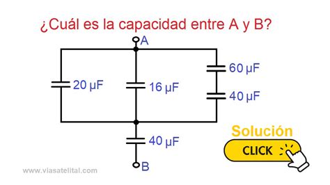 Cálculo De La Capacitancia En Circuitos Con Condensadores Serie Y