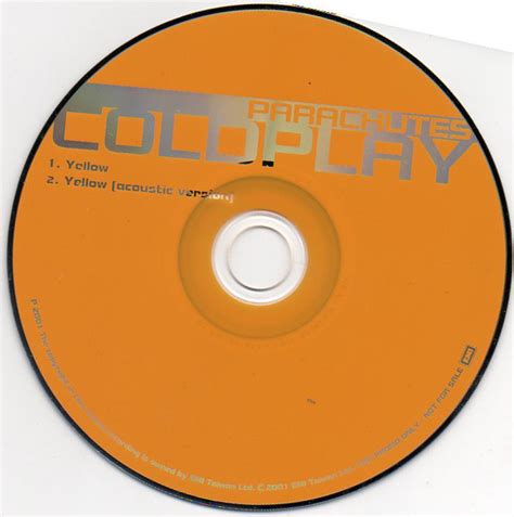 Coldplay Yellow 2001 Cd Discogs