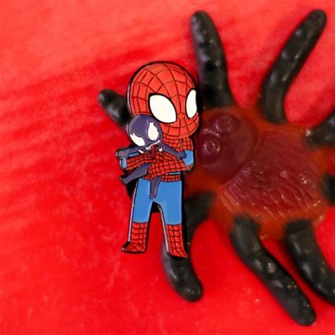 Spiderman Enamel Pin Enamel Pins Spiderman Pin And Patches