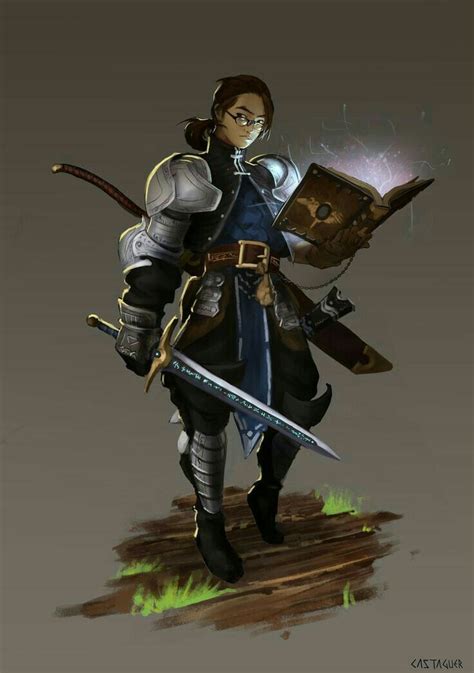 Female Magus Pathfinder Pfrpg Dnd Dandd D20 Fantasy Fantasy Character