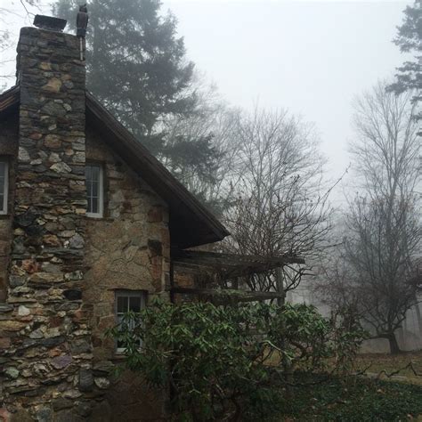 A Foggy Day At Tinkerrigge Storybook Homes Cottage Concrete Building