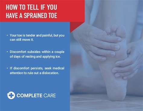 Sprained Toe Vs Broken Toe How To Tell The Difference