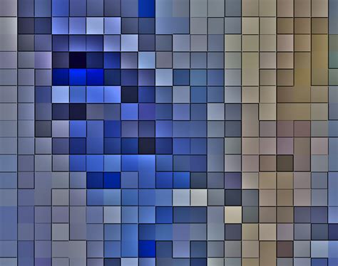 Blue Squares Mosaic Background Free Stock Photo Public Domain Pictures