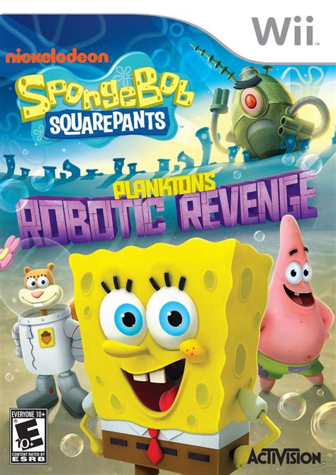 The krusty krab's secret krabby patty formula. SpongeBob SquarePants Planktons Robotic Revenge Nintendo ...