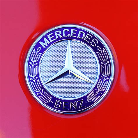 Mercedes Benz Gullwing Emblem Photograph By Jill Reger