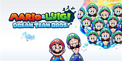 Mario And Luigi Dream Team Bros Nintendo 3ds Games Nintendo