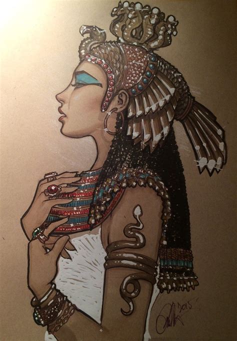 Cleopatra Tatuagem Egito Arte Egípcia Antiga Tatuagem Egípcia