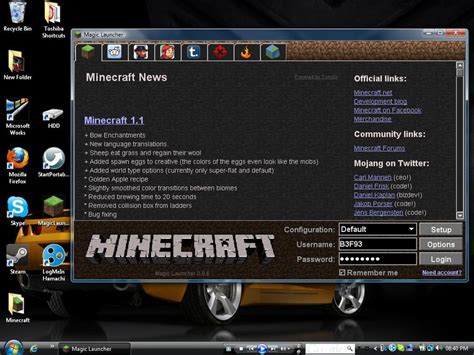 My Minecraft Launcher By Demon1993 On Deviantart