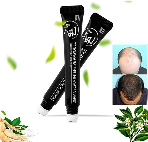 Buy Herbal Rolling Ball Massage Hair Reactive Serum Scalp Intense Roll
