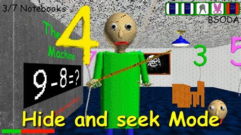 Baldis Basics Plus Early Access Hide And Seek Mode Youtube