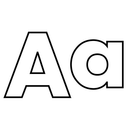 Letter A Coloring Pages Free Printable Sheets