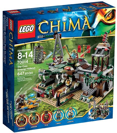 Lego Chima Croc Swamp Hideout 70014 Summer 2013 Set Revealed Bricks