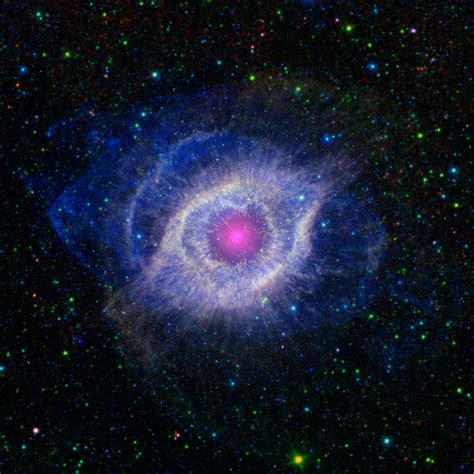 Helix Nebula Unraveling At The Seams Nasa