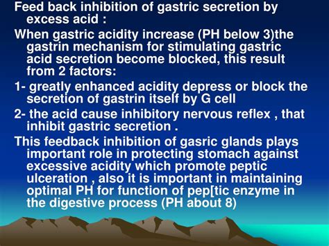 Ppt Role Of Histamine In Controlling Gastric Acid Secretion