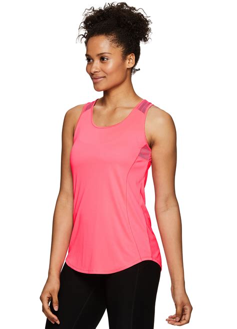 Rbx Active Womens Racerback Tank Top With Mesh Ventilation Ebay