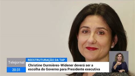 Tap Christine Ourmières Widener Deverá Ser A Escolha Do Governo Para Presidente Executiva