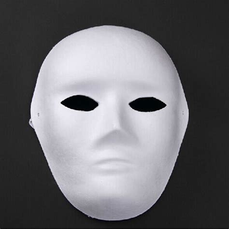Wholesale Blank White Masquerade Mask Women Men Dance Cosplay Costume