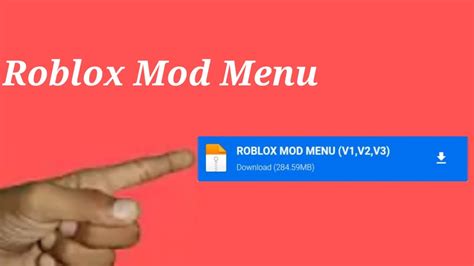 Roblox Mod Menu V1v2v3 Youtube