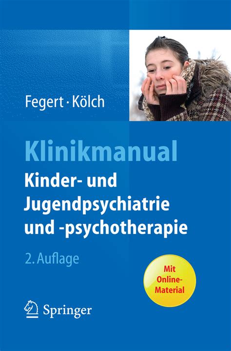 Klinikmanual Kinder Und Jugendpsychiatrie Und Psychotherapie Pdf Ebook Kaufen Ebooks