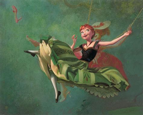 Disney Fine Art Art Imitates Art By Jim Salvati Frozen Photo Fanpop